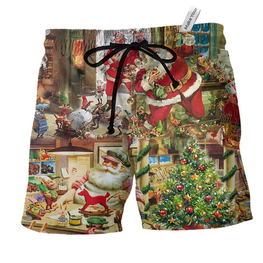 Christmas Beach Shorts For Beach Days And Laid Back Styling