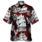Vintage Ship Sailing Old Anchor Sea Hawaiian Shirt Design View For Casual Summer Styling