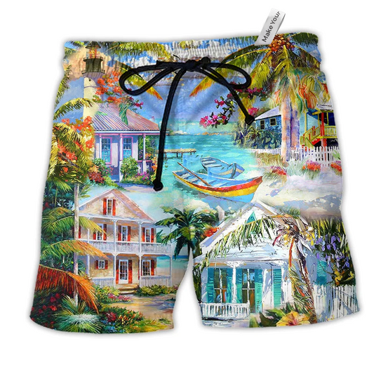 Hawaii Chill By The Beaches Summer Hawaiian Beach Shorts For Resort Trips And Poolside Style