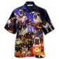 Halloween Pug Witch Hawaiian Shirt For Beach Parties And Weekend Getaways