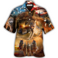 Wolf Independence Day Dreamcatcher American Flag Hawaiian Shirt For Beach Parties And Weekend Getaways