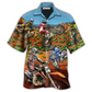 Dirt Bike Hawaiian Shirt For Resort Holidays Beach Travel And Relaxed Casual Fashion