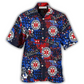 First Responder Tribute Hawaiian Shirt For Tropical Parties Vacation Travel And Casual Summer Style