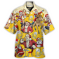 Festive Santa Christmas Hawaiian Shirt Summer Design Detail For Thoughtful Gifting