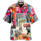 Summer Karaoke Hawaiian Shirt For Vacation Parties Beach Outings And Relaxed Daily Wear