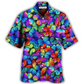 Butterfly Multi Bright Butterflies Hawaiian Shirt Design View For Resort Travel And Thoughtful Gifting