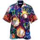 Flame Playful Baseball Hawaiian Shirt For Beach Vacations Casual Parties And Warm Weather Style