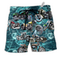 Motorcycle Beach Shorts For Beach Days And Weekend Casual Style