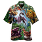 Dragon Sky Hawaiian Shirt For Coastal Adventures And Warm Weather Wear