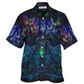 Colorful Owl Witch Darkness Hawaiian Shirt Design Detail For Beach Days And Holiday Travel