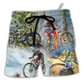 Mountain Beach Shorts For Weekend Travel And Travel Ready Comfort