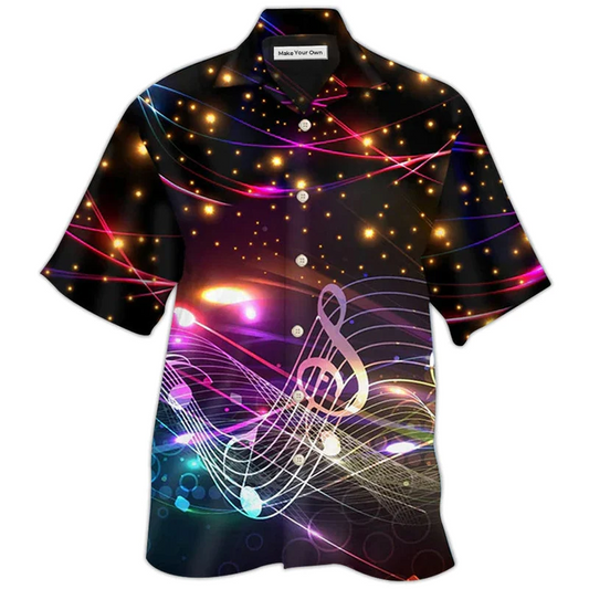 Mystical Music Hawaiian Shirt For Poolside Relaxation And Sunny Getaways