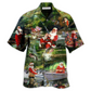 Happy Fishing Christmas Fishmasand New Reel Hawaiian Shirt Design View For Resort Travel And Thoughtful Gifting