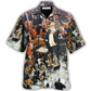 Orchestra Hawaiian Shirt For Resort Holidays Beach Travel And Relaxed Casual Fashion