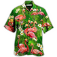 Flamingo Stand Tall Fabulous Hawaiian Shirt For Warm Weather Adventures And Everyday Comfort