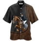 Horse Dressage Hawaiian Shirt For Poolside Relaxation And Sunny Getaways