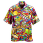 Drum Music Peace Drums Hawaiian Shirt For Resort Getaways And Comfortable Summer Activities