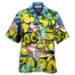 Christmas Summer Tropical Fruit And Avocado Hawaiian Shirt For Tropical Escapes Resort Wear And Outdoor Celebrations