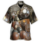 Lawn Bowling Vacation Sport Hawaiian Shirt Detailed Pattern View For Weekend Trips