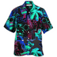 Tropical Squats Leaf Hawaiian Shirt Design Detail For Sunny Adventures And Casual Wear