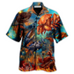 Crab Crackin Ocean Hawaiian Shirt Design View For Casual Summer Styling