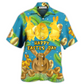 Easter And Rabbit Hawaiian Shirt For Coastal Vacations Warm Weather Events And Daily Style