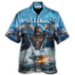 Veteran Ocean Fierce Hawaiian Shirt For Resort Getaways And Comfortable Summer Activities