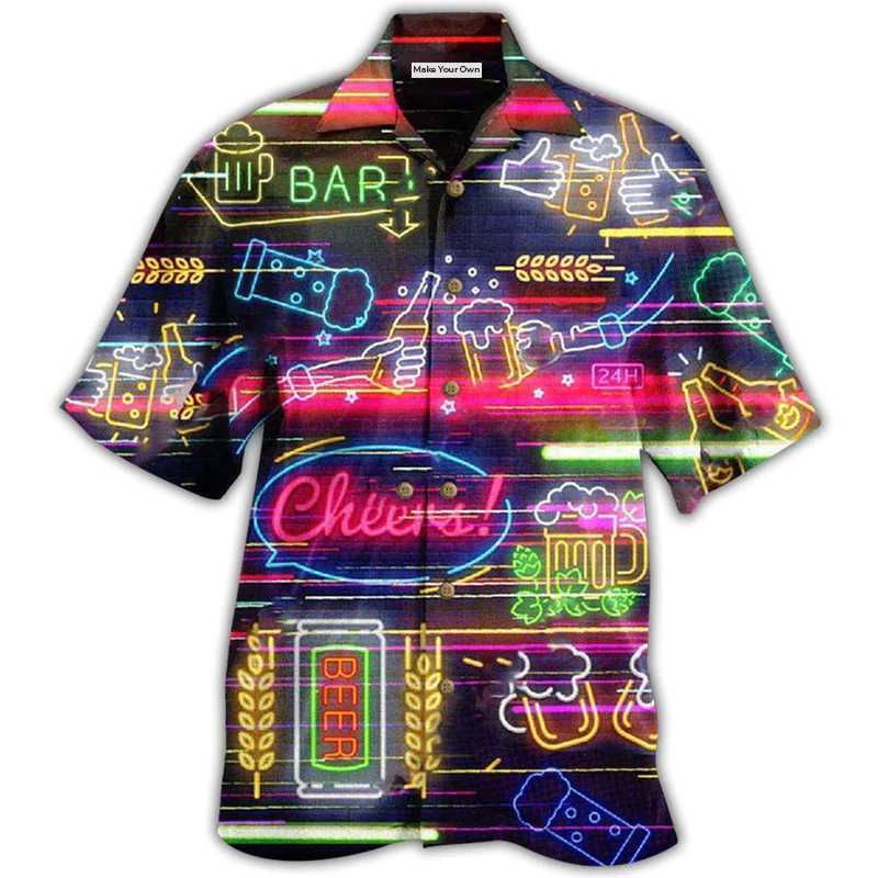 Beer Brewtiful Hawaiian Shirt For Summer Events And Casual Outdoor Wear