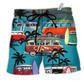 Camping Van Life Van Beach Shorts For Summer Vacations And Thoughtful Gift Giving