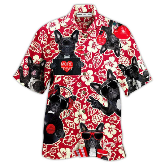 Dog French Bulldog Stay Hawaiian Shirt Design View For Resort Travel And Thoughtful Gifting