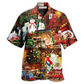 Cat Toys Train Hawaiian Shirt For Summer Vacation And Beach Travel