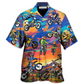 Motorcycle Motocross Biker Hawaiian Shirt Pattern View For Lightweight Everyday Style