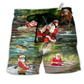 Christmas Beach Shorts For Beach Days And Bright Seasonal Outfits