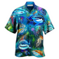 Shark Sea Awesome Hawaiian Shirt Design View For Resort Travel And Thoughtful Gifting
