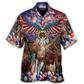Patriotic New Year Symbols Hawaiian Shirt For Tropical Escapes Resort Wear And Outdoor Celebrations