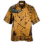 Bohemian Vintage Skull War Hawaiian Shirt For Warm Weather Adventures And Everyday Comfort