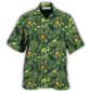 Lizard Hawaiian Shirt For Tropical Parties Vacation Travel And Casual Summer Style