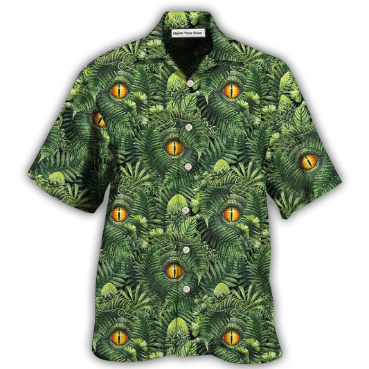 Lizard Hawaiian Shirt For Tropical Parties Vacation Travel And Casual Summer Style