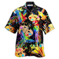 Watercolor Dreamy Parrot Hawaiian Shirt For Summer Events And Casual Outdoor Wear