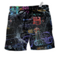 Engine Beach Shorts For Holiday Cruises And Lightweight Summer Style