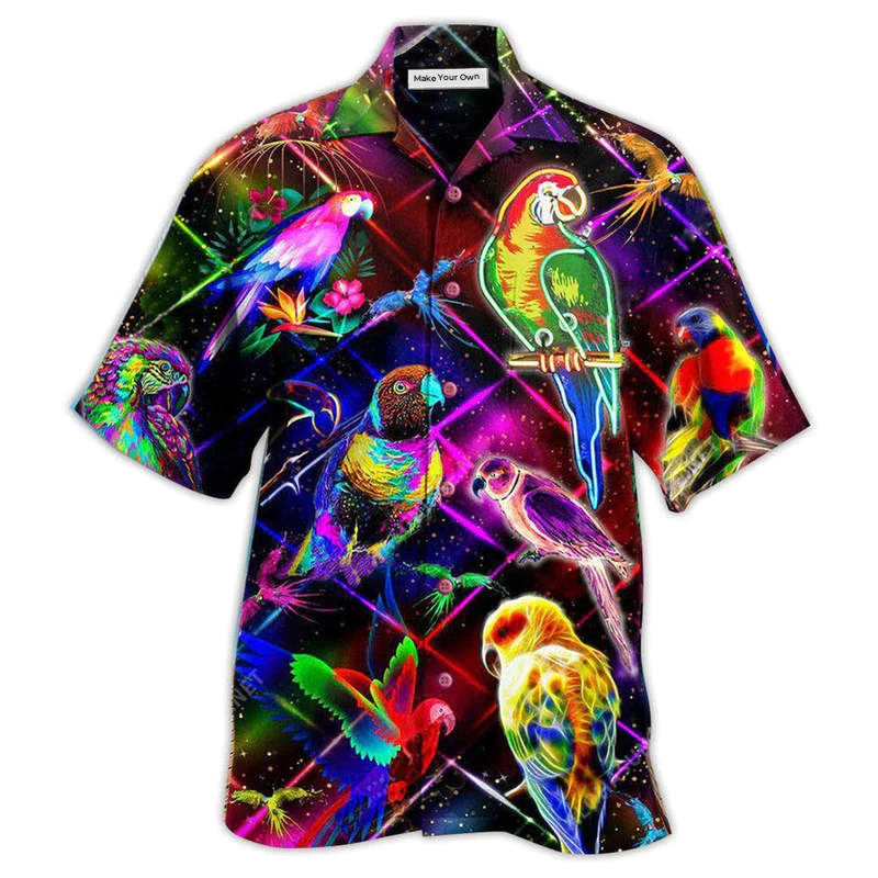 Parrot Unique Features Granted Hawaiian Shirt For Warm Weather Adventures And Everyday Comfort