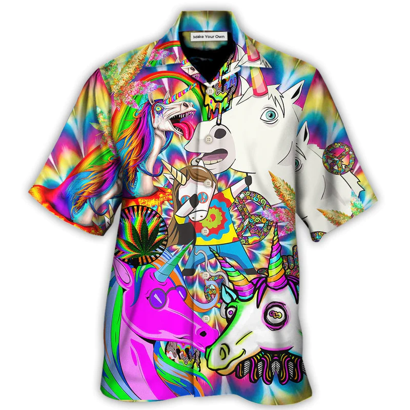 Bohemian Dreamy Unicorn Wonderland Hawaiian Shirt For Poolside Relaxation And Sunny Getaways