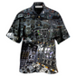 Pilot Hawaiian Shirt For Tropical Holiday Resort Parties And Everyday Style