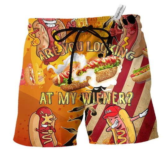 Food Beach Shorts For Summer Vacations And Laid Back Styling