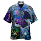 Dragon Timepiece Hawaiian Shirt Pattern Detail For Vacation Travel And Daily Wear