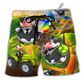 Farm Cow Beach Shorts For Beach Days And Laid Back Styling