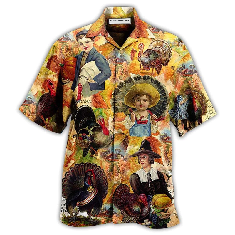 Turkey Hawaiian Shirt For Coastal Vacations Warm Weather Events And Daily Style