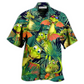 Funny Dragon Summer Hawaiian Shirt Artwork View For Coastal Escapes And Resort Style