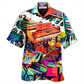 Piano Music Fail Hawaiian Shirt Artwork View For Weekend Travel And Beach Style
