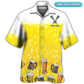 Beer Lacrosse Maybe People Personalized Hawaiian Shirt Pattern View For Relaxed Warm Weather Outfits